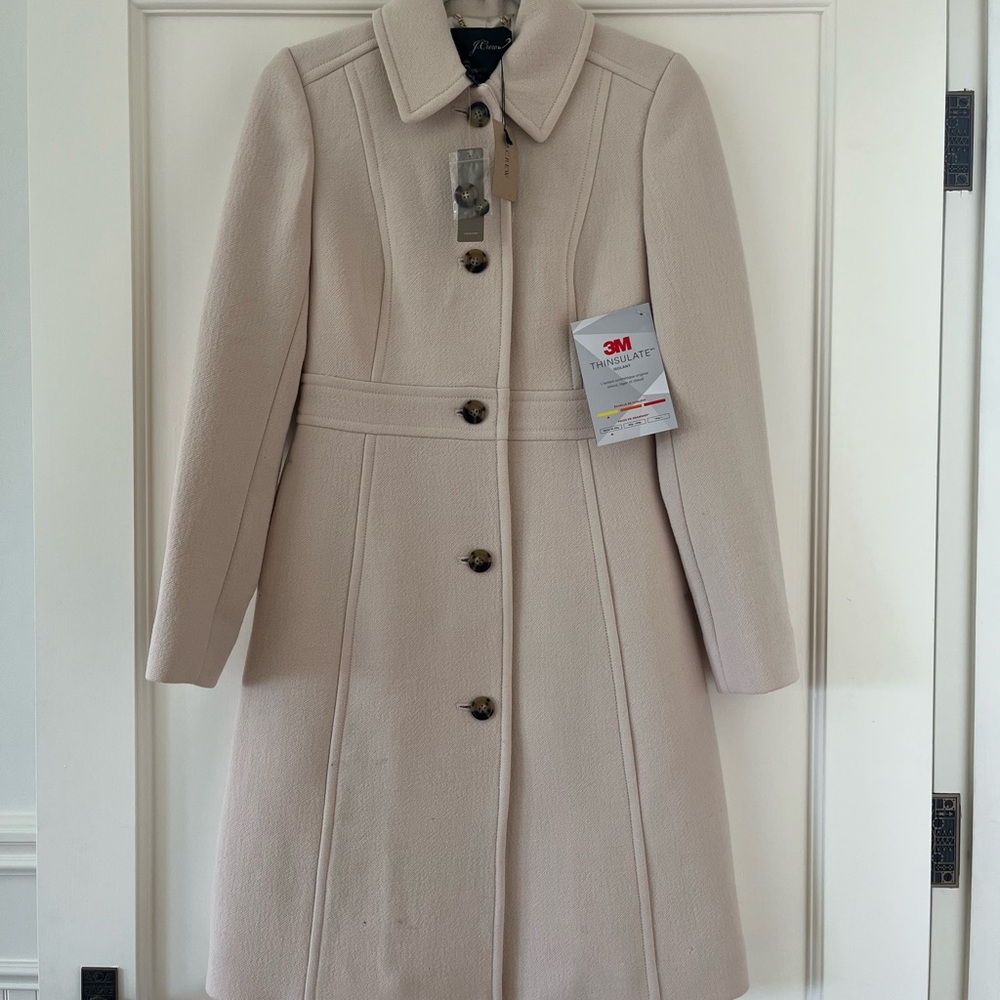 NWT J. Crew Wool Lady Coat